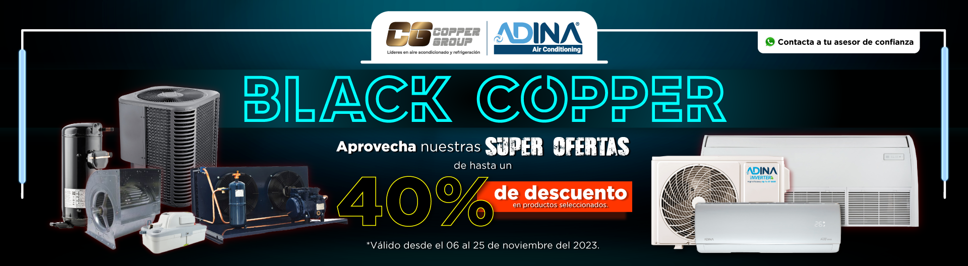 black friday copper adina